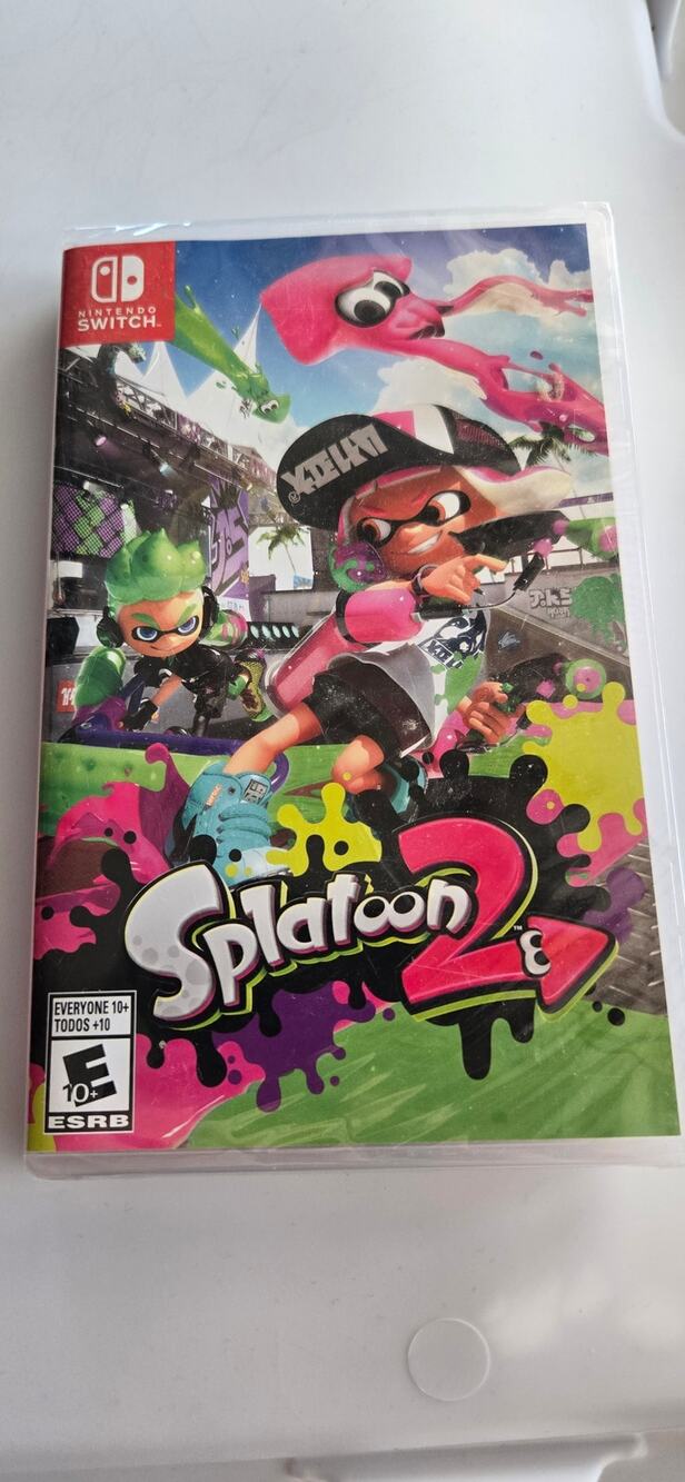Splatoon 2 Nintendo Switch Video Game Third Person Shooter Multiplayer E10+
